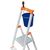 Stepladder Krause Solidy 126245 125/325 cm