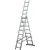 Aluminum ladder Krause Corda 010384/030382 425 cm