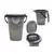 Portable plastic toilet bowl Dunya Plastik 09044 16723