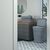 Linen basket Curver 47l blue