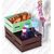 ყუთი პლასტმასის ხის ორნამენტით Irak Plastik Stroge Box SP-380 3.1 ლ