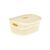 Plastic basket with lid with knitted ornamen Irak Plastik FLEXY SP-150 11 l