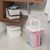 Container of washing powder Rotho 3 kg 4,5l white