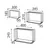 Полка Domax FWL 1 LOFT 400/345/300