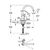 Kitchen faucet Grohe Start Flow OHM C-SPOUT EU 31555001