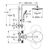 Shower system with thermostat Grohe VITALIO JOY 260 27298003