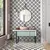 Porcelain tile Geotiles Bora Black 223x223 mm