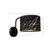 Wall lamp Milagro SENSO 1 E27 black gold