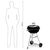 Charcoal grill Weber Compact Kettle 47 cm