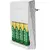 Charger with batteries Varta 57657101451 4xAA/AAA