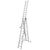 Aluminum ladder Krause Tribilo 129703 830 cm