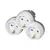 Splitter ORNO Schuko 3 white gray
