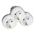 Splitter ORNO Schuko 3 white gray