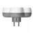 Splitter ORNO Schuko 3 white gray