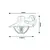 Garden and park lamp Rabalux 7884 Almada 1 E27 40w bronze
