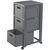 Chest of drawers Rotho 3 x A4 with wheels COUNTRY anthracite