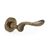 Door handle rossete Metal-Bud TOSCA ZTOPA with cylinder cover SNOPAY