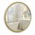 სარკე ოქროსფერი ლითონის ჩარჩოთი Silver Mirrors Manhattan D500