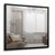 Mirror Silver Mirrors Harlem 600x600 metal profile