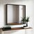 Mirror Silver Mirrors Harlem 600x600 metal profile