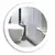 Mirror Silver Mirrors Perla D650 mm, touch switch