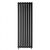 Decorative radiator Terma PIER 1680/410 black Ral 9005 Soft (SX)