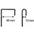 Hanging shelf & towel holder MSV