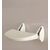დასაჯდომი აბაზანის P.NOVA  BATHTUB SEAT WALL MOUNTED,WHITE