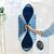 Linen basket Rotho Jona 39l blue