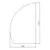 Mirror contactless sensor Silver Mirrors Mario 68.6х109.7 cm left