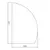 სარკე უკონტაქტო სენსორით Silver Mirrors Mario 68.6х109.7 cm მარჯვენა