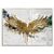 სურათი მინაზე Styler FRAMED GD FA045 Gold Wings 80X120
