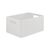 Storage basket Rotho 18L COUNTRY A4 white