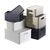 Storage basket Rotho 18L COUNTRY A4 white