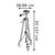 Building Tripod Bosch BT 150 Professional 55–157 cm