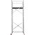 Scaffold tower aluminum NV 245 4x8