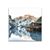 A picture on glass Styler GL324 TYROL HUT 30X30