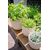 Flower pot Capi Europe Planter ball Groove sawdust 21,5x20cm