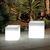 Square luminous pot AHD Atlantis 40x40 cm
