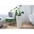 Plastic pot FORM PLASTIC 2930-011 Diamond Slim-30 white 25 L