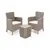 ბაღის ავეჯის კომპლექტი Trenton balcony capc + NW oat 008 std