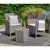 ბაღის ავეჯის კომპლექტი Trenton balcony capc + NW oat 008 std