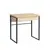 მაგიდა კომპიუტერის 73x50x75 სმ HALLDOR LIGHT WOOD BLACK LEG