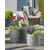 პლასტმასის ქოთანი Scheurich 130/50 Stony Grey 41x50 სმ
