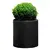 Горшок цветочный Keter Cylinder Planter Large 43.7x43.7x44.3 см серый