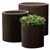 ყვავილის ქოთანი Keter Cylinder Planter Medium Brown 36x36x37.3 სმ