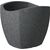 ეზოს პლასტმასის ქოთანი Scheurich 256/50 STONY SCHWARZ GRANIT