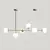 ჭაღი Pendent E27 8 2313-8 BZ WH ოქროსფერი თეთრი