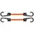 Rubber cord with hooks Bradas BCH2-08060OR-B 0.8x60 cm 2 pcs