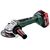 კუთხსახეხი მანქანა აკუმულატორის Metabo WB 18 LTX BL 125 QUICK 18V (613077660)
